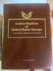 Two Golden Replicas of United States Stamps in 22kt Albums — photo 2