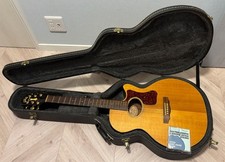 Guild F5CE-NT natürliche elektrische Akustikgitarre 1996 mit Hartschalenkoffe...