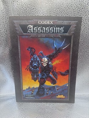 Warhammer 40,000 Codex Assassins 1999 Games Workshop OOP Supplement Vintage Rare