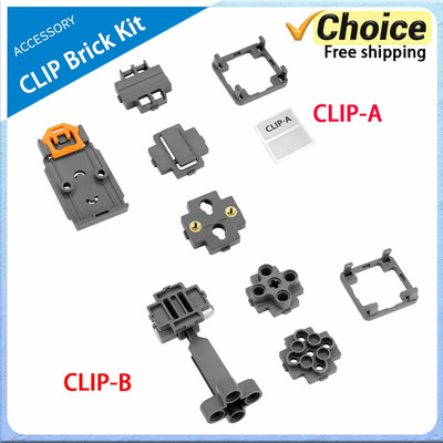 M5stack Clip-A/B Multi functional Creative Kit Back Clip Collar Clip Magnetic Re