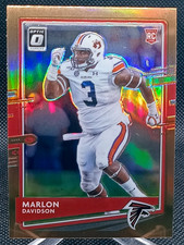 Marlon Davidson 2020 Panini Donruss Optic Bronze Rookie Card #135. rookie card picture