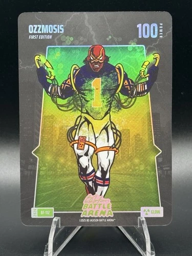 Ozzmosis 1st Edition Glow Card #BF-112 Bo Jackson Battle Arena 2026 Non-Sport