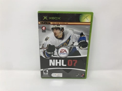 NHL 07 - Microsoft Xbox - Game In Box - No Manual !!
