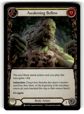 Awakening Bellow (Yellow) WTR033 Foil Common Welcome to Rathe LP