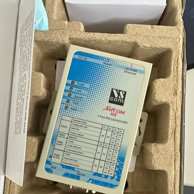 VX com NetCOM 113 Ethernet-zu-Seriell Adapter RS232/422/485 COM Server