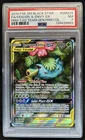 2016-19 Pokemon SM Black Star Promos Venusaur & Snivy Tag Team #SM229 PSA 7