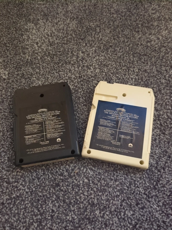 Thank God It's Friday Motion Picture Soundtrack 1 & 2 1978 RCA AC3 8-Track Tapes - Image 2 of 4