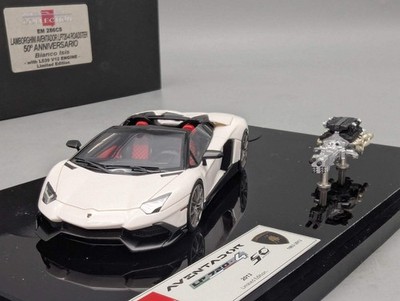 Eidolon Make Up 1:43 Lamborghini Aventador LP720-4 Roadster Engine Set OVP