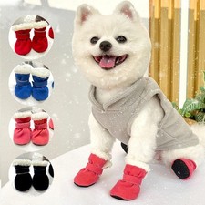 4pcs Dog Socks Anti Slip Waterproof Dog Shoes Boots Outdoor Indoor Paw Protector