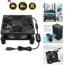 Cooling Case Fan for Receiver DVR Xbox TV Box Router 120mm x 25mm 5V USB Power