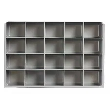 Durham Mfg 229-95-20-Ind Compartment Drawer Insert With 20 Compartments,