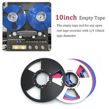 Pour Studer ReVox/TEAC/BASF/Nagra 10" 1/4 Empty Tape Reel Nab Reel To Reel
