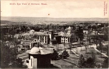 Amherst Massachusetts MA : PANORAMIC SCENE d/24 BC3553