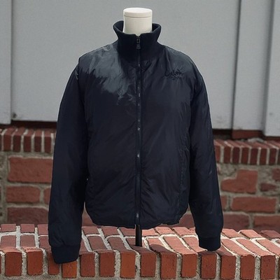 Calvin Klein Jeans Black Puffer Down Jacket XL Vintage Y2K Streetwear Outerwear