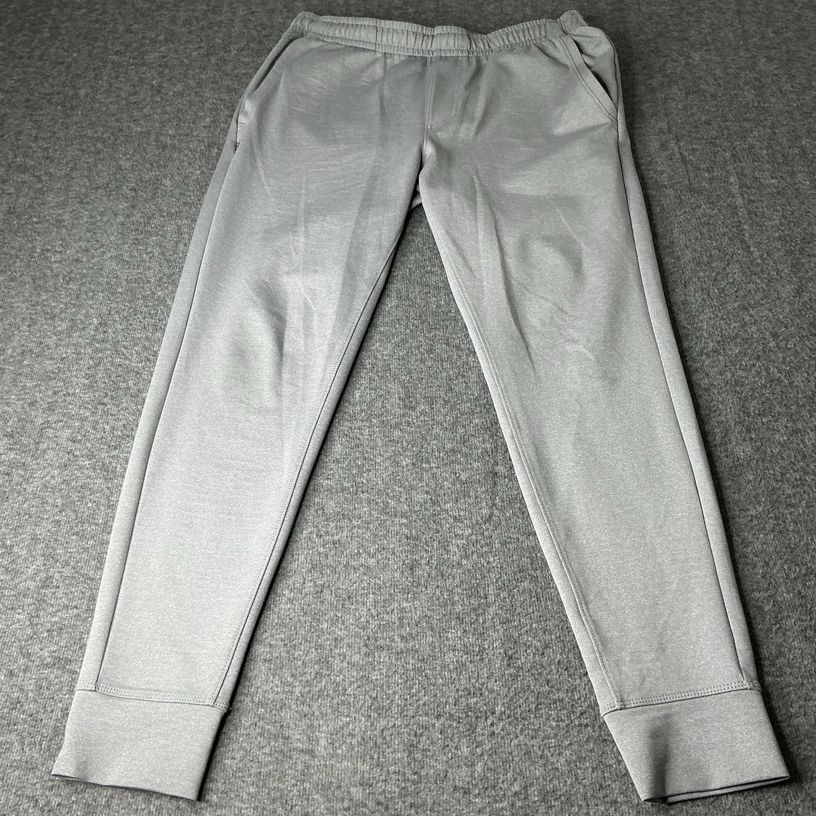Rhone Spar Pants Men Medium Gray Performance Tactel Jogger Zip Pockets Training