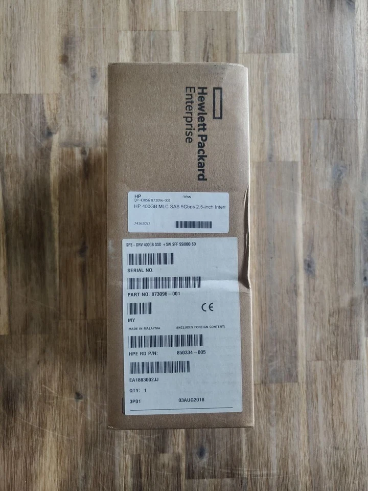 HP 765290-002 SPS-DRV SSD 400GB 12G 2.5 SAS HE EP - Bild 2 von 3