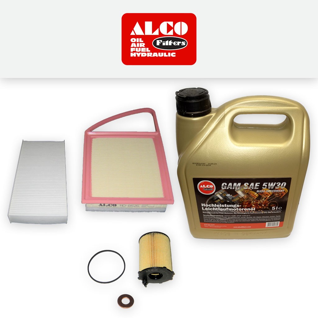 SERVICE KIT for CITROEN DISPATCH 1.6 HDI 8V OIL AIR CABIN FILTERS +OIL 2010-2016