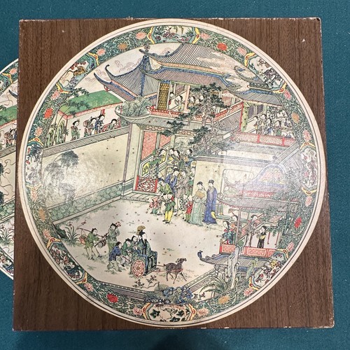 SPRINGBOK Court Reception WOOD jigsaw puzzle - HTF Chinese MMA vtg 1965 complete - Picture 7 of 13