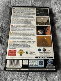 Starfighter 3000 for Sega Saturn Complete with Manual