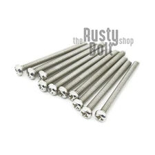 M2 x 22mm, Phillips Pan Head Screws, Steel, Nickel Plated