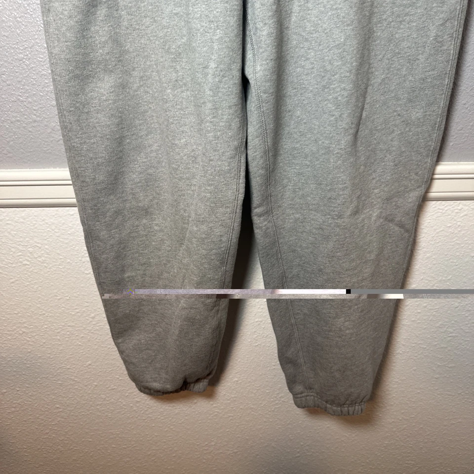 Nike Solo Swoosh Heavyweight Fleece Sweatpants Gray DX1364-063 Men's Size M-TALL - Image 3 of 4
