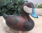 Jim Pierce Ruddy Duck Drake Decoy Havre de Grace, MD Signed n Tagged  — photo 2
