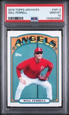 2015 Topps Archives Will Ferrell #WF-3 PSA 10