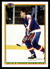 1990-91 Topps Bowman Teppo Numminen #138 Winnipeg Jets Rookie NHL Hockey