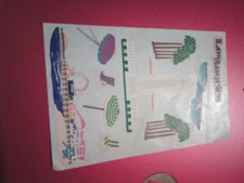 Los Angeles Mrs. Grossman's sticker set