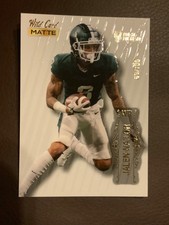 Jalen Nailor 2022 Wild Card Matte Touch Football #MB-56   /100