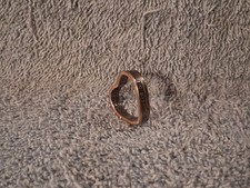 1987 Washinghton Quarter Heart Pendant handmade 7/8"