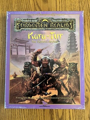 AD&D Forgotten Realms Kara Tur The Eastern Realms TSR 1988 #1032 COMPLETE NM