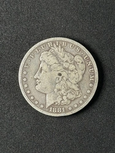 1881-S American Morgan Dollar 90% Silver | Ungraded "G-VG" | San Francisco Mint