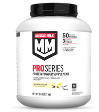 Muscle Milk Pro Series Protein Powder Intense Vanilla, 5 lb, 28 Servings 13.32 per gallon