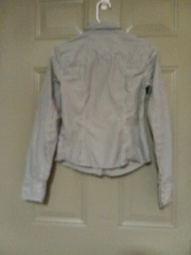 AMERICAN EAGLE OUTFITTERS WOMEN'S SIZE 2 LONG SLEEVE  BLOUSE BUTTON UP - Image 4 of 4