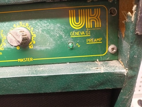 UK Geneva G-Series Guitar Amp 50W – Used, Working, Cosmetic Wear, Rare UK-Made - Picture 7 of 13