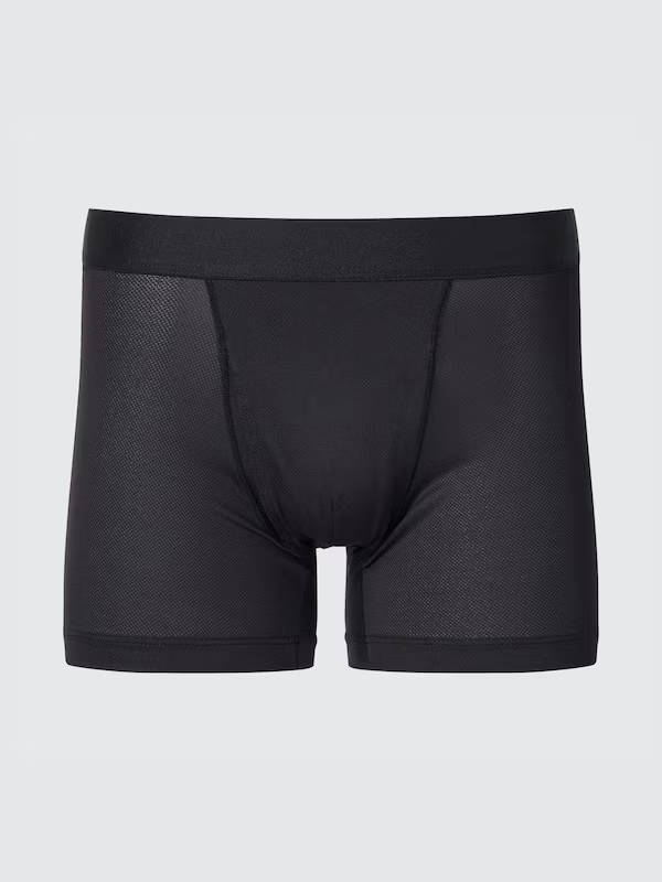 ASK availability first)UNIQLO Air ism mesh boxer briefs/front