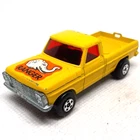 Lesney Matchbox Rolamatics Wild Life Truck No.57 1973 Yellow Made In England