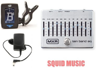 MXR Dunlop Ten Band Graphic EQ Pedal M108S M-108S 10 BAND MXR Dunlop Ten Band Graphic EQ Pedal M108S M-108S 10 BAND
