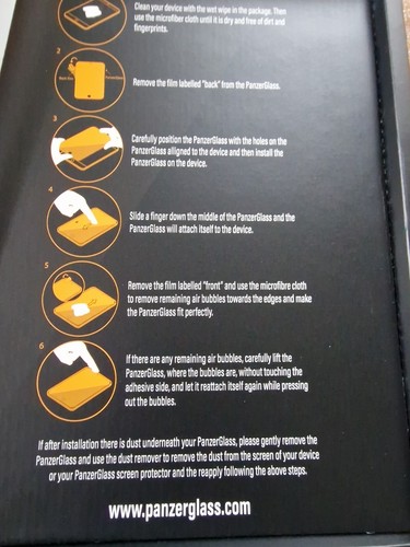 Orignal Panzer Glass Screen Protector Cover for Surface Pro (5th Gen) 4 & 6 - Picture 5 of 11