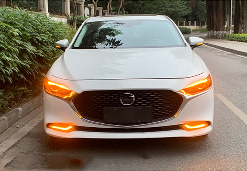 For Mazda 3 Sedan 2019-2022 LED DAYTIME RUNNING LIGHT FOG LAMP W TURN SIGNAL - Picture 7 of 13