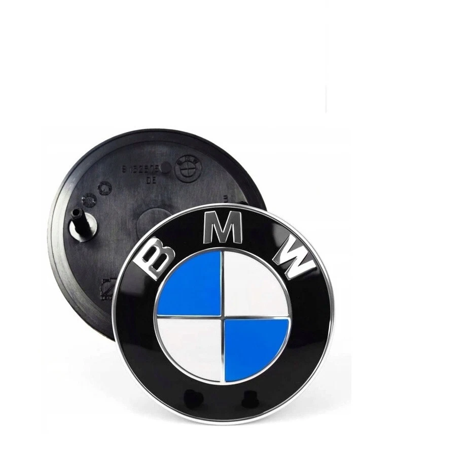 Logotipo emblema emblema capó delantero o maletero trasero bmw 82mm Foto 3 de 4