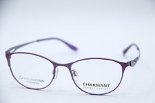 NEW CHARMANT PERFECT COMFORT CH10606 VIOLET AUTHENTIC DESIGNER EYEGLASSES 51-17