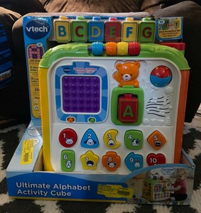 vtech ultimate alphabet activity cube