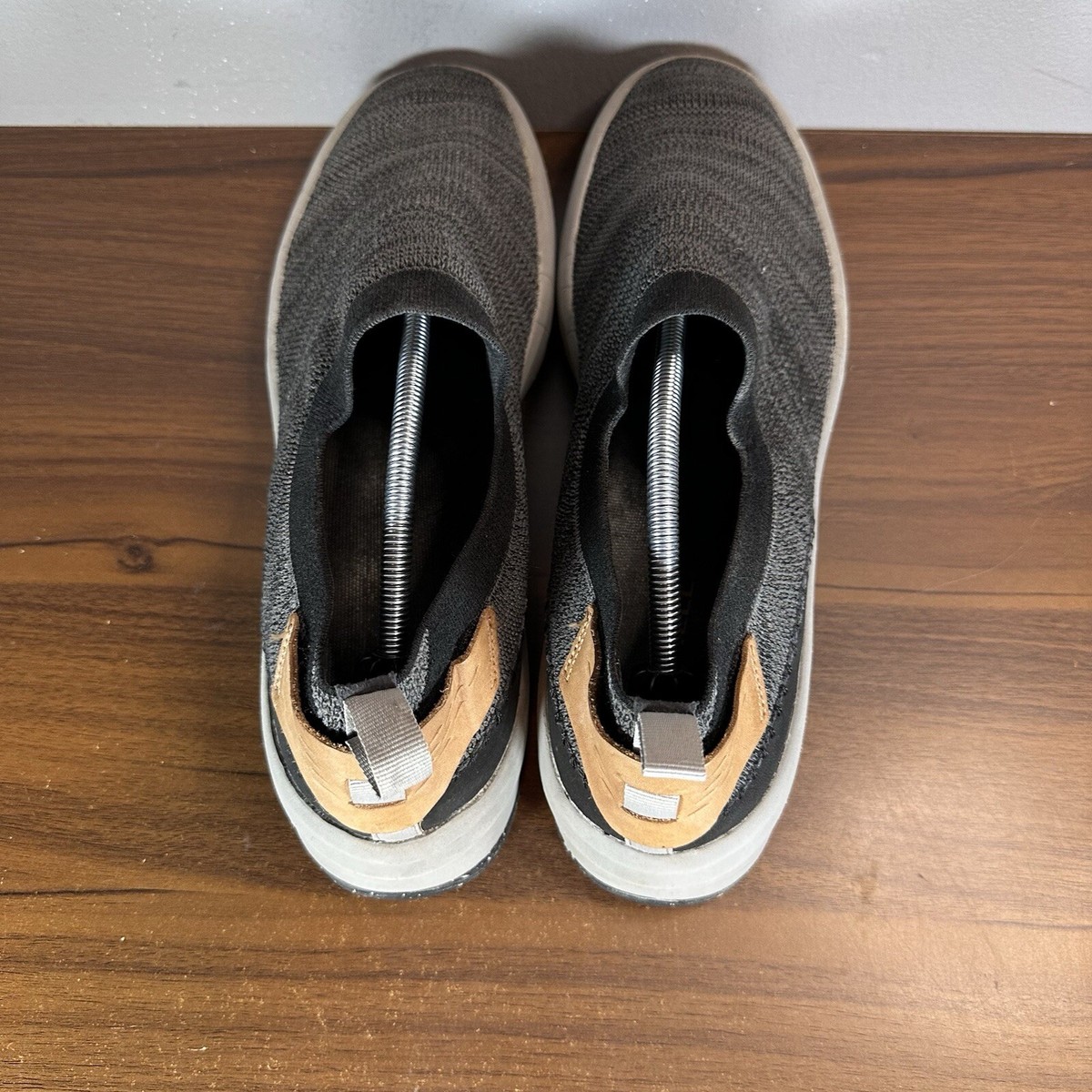 Merrell Gridway Moccasin Boulder Gray Knit Vibram Shoes Men’s Sz 9M US/43 J97447 sneakers-merrell-1tr-mtl-adapt  main image 4