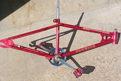 Schwinn MAG Scrambler SX100 Cardinal Red Frame with Crank and seat