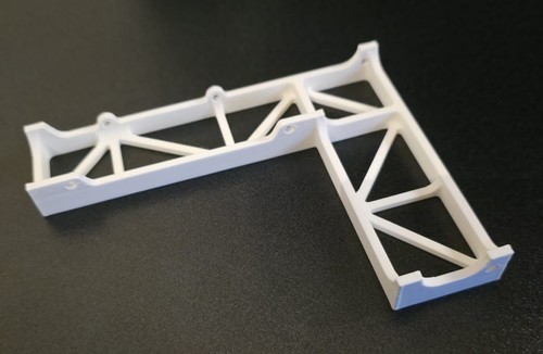 3.5" to 2.5" SSD/HDD Adapter – 3D Printed PLA (Snow White) – Caddy Compatible - Afbeelding 4 van 4