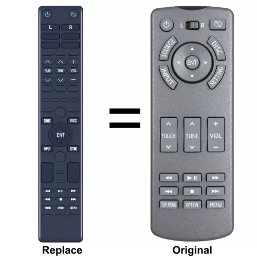 New Replacement Remote Control For 2015-2019 LEXUS LX570 Rear DVD 86170-60090 - Picture 1 of 1