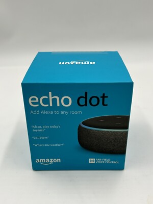 Amazon Echo Dot (3rd Generation) Smart Speaker with Alexa Voice - New ...