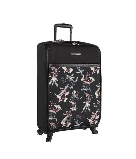 vince camuto carry on luggage black